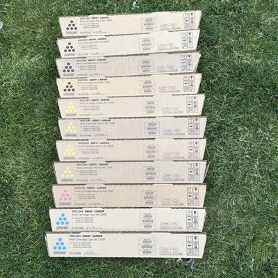11x Ricoh Genuine IM C3000 / IM C3500 OEM 842251 842252 842253 842254 - New