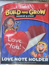 NEW in Bag Lowe's Kids DIY Workshop Kit Heart Love Note Holder Build And Grow