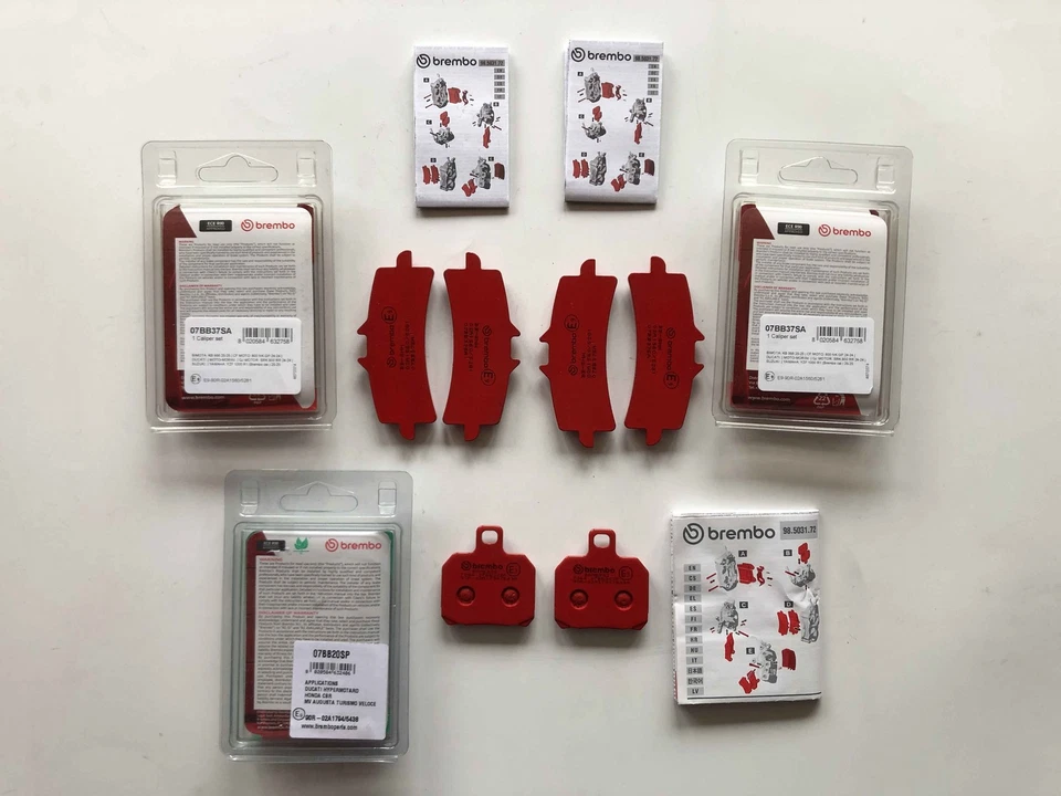 Brake pads Brembo 3X v + h 07BB37SA 07BB20SP all KTM 1290 Super Duke manufactured all - Image 2 of 4