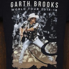 2014 2015 Garth Brooks World Tour T Shirt Size Small Country Music