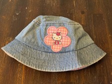 Sanrio Hello Kitty Bucket Hat Denim 2001 - Wo...