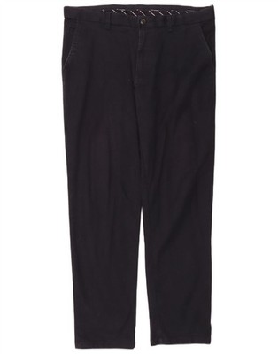 Marks & Spencer Herren Blue Harbour Slim Chino Hose W38 L33 Navy Blau CA04