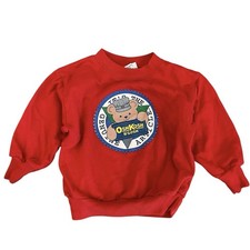 Vintage Osh Kosh B  gosh Bear Sweatshirt Kids 3T Made In USA 1980s