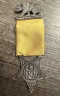 Civil War GAR Grand Army 1886 San Francisco Member Badge Silver Medal