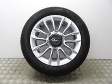 FIAT 500L MK1 GENUINE 16" ALLOY WHEEL & GOOD TYRE 205/55R16 735522847 FAST P&P