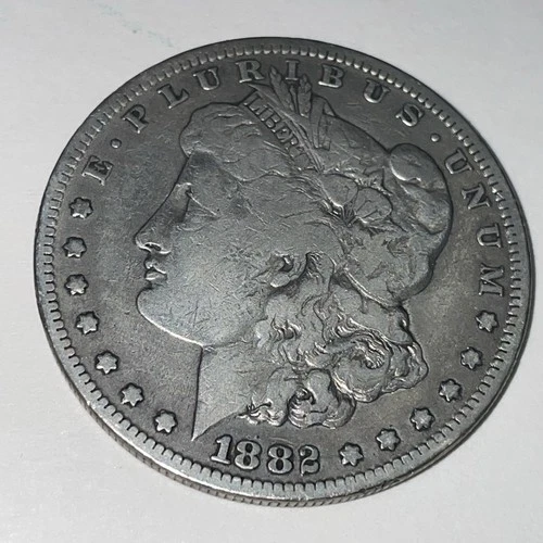 1882 S Morgan Silver Dollar Very Fine