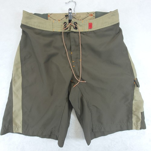 Costume da bagno uomo The North Face verde oliva pantaloncini da tavola taglia 32 - Foto 1 di 10