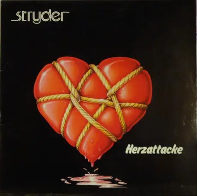 Stryder Herzattacke NEAR MINT Woolfe Recs Vinyl LP