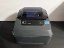 ZEBRA GK420t LABEL PRINTER WITH ROLL OF LABEL...