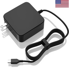 Portable USB-C Type C Charger for Laptop Chromebook Universal 65W watt 45W FAST