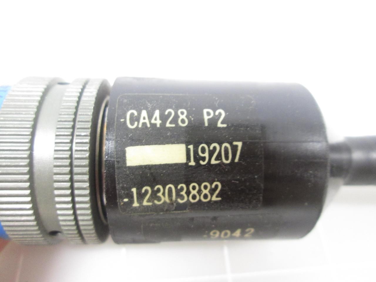 CA428 P2 19207 12303882 MILITARY SHELL ELECTRICAL CONNECTOR ASSEMBLY T67826