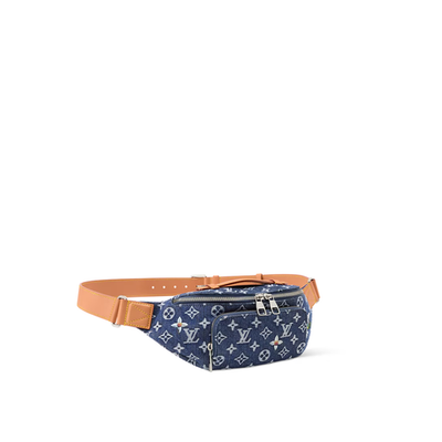 NEW Louis Vuitton Monogram Rush Bumbag Shoulder Bag Denim M27640