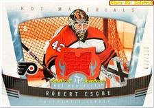 ITG PROSPECTS 2006 ROBERT ESCHE NHL PHILADELPHIA FLYERS #HMRE GAME JERSEY /100