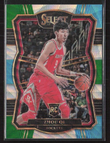 2017 Panini Select Zhou QI #198 card