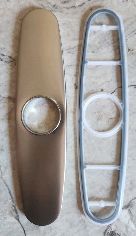 Faucet Deckplate - Escutcheon & Gasket - Genuine Moen 183354