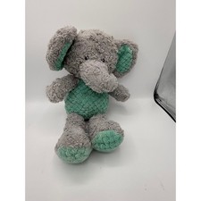 Spark Create Imagine Fluffy Elephant Toy Plush Stuffed Animal Rattle Crinkle Ear