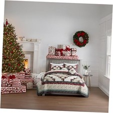 Patchwork Quilt Bedding Set 100 Cotton Farmhouse California King Flowerprint