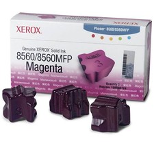 Original Xerox 108R00724 3 Pack of Magenta Solid Ink Sticks (108R00724)