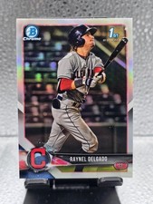 2018 Bowman Draft Chrome Raynel Delgado 1st Bowman Refractor #BDC-176!