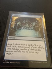 MTG - Preordain - Commander: Outlaws of Thunder Junction - Near Mint