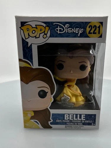 Funko POP! Disney Beauty and The Beast Belle #221 Vinyl Figure DAMAGED BOX
