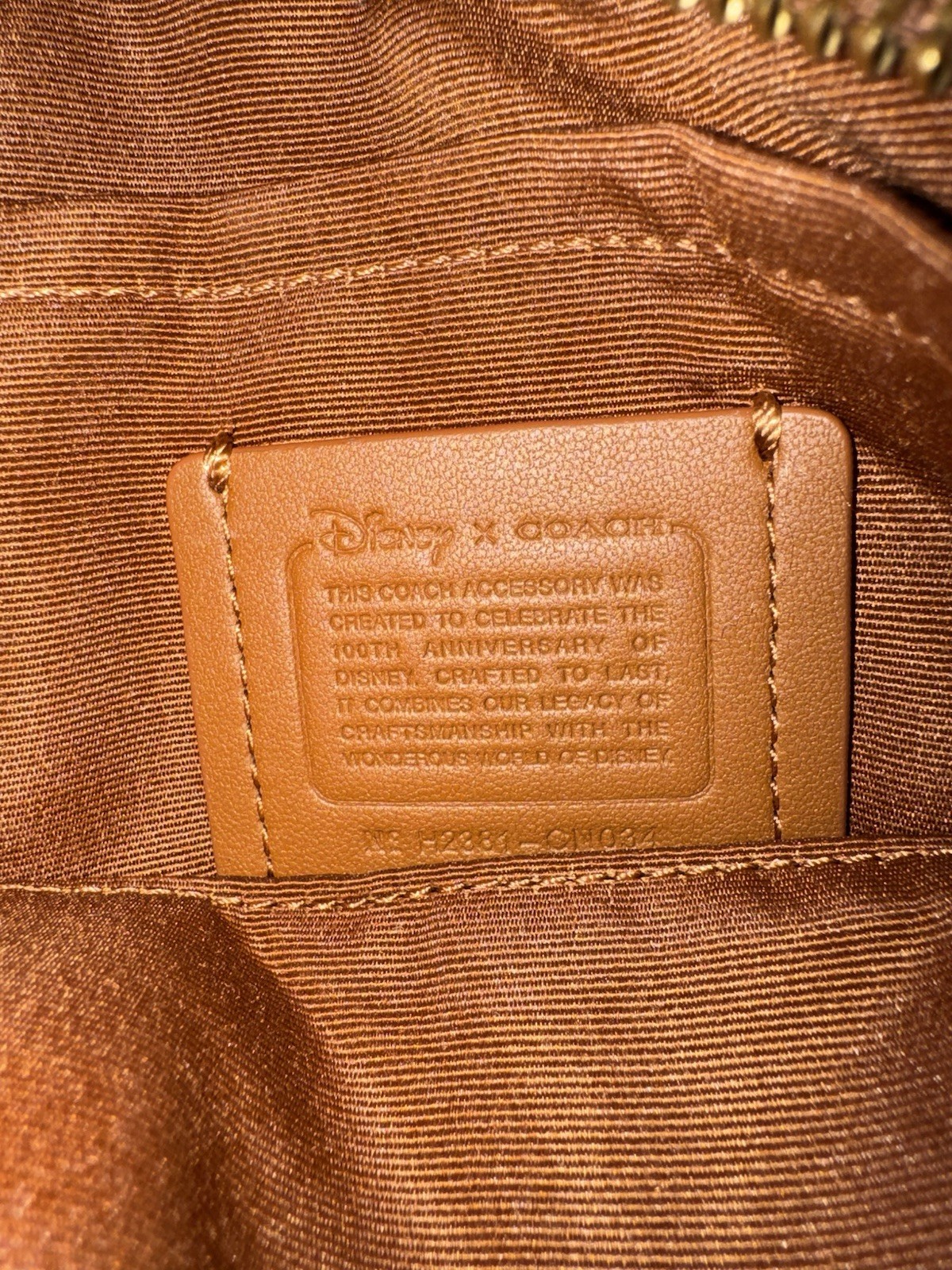 Coach x Disney Mickey Mouse Print Signature Jacquard Mini Jamie Camera Bag image 4