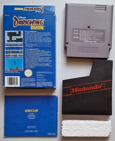 Darkwing Duck, Nintendo NES, PAL B, FRA, OVP + Spiel + Anleitung