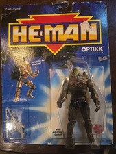 New Sealed Mattel 3262 New Adventures Of He-Man Rotating Eye Optikk 1990