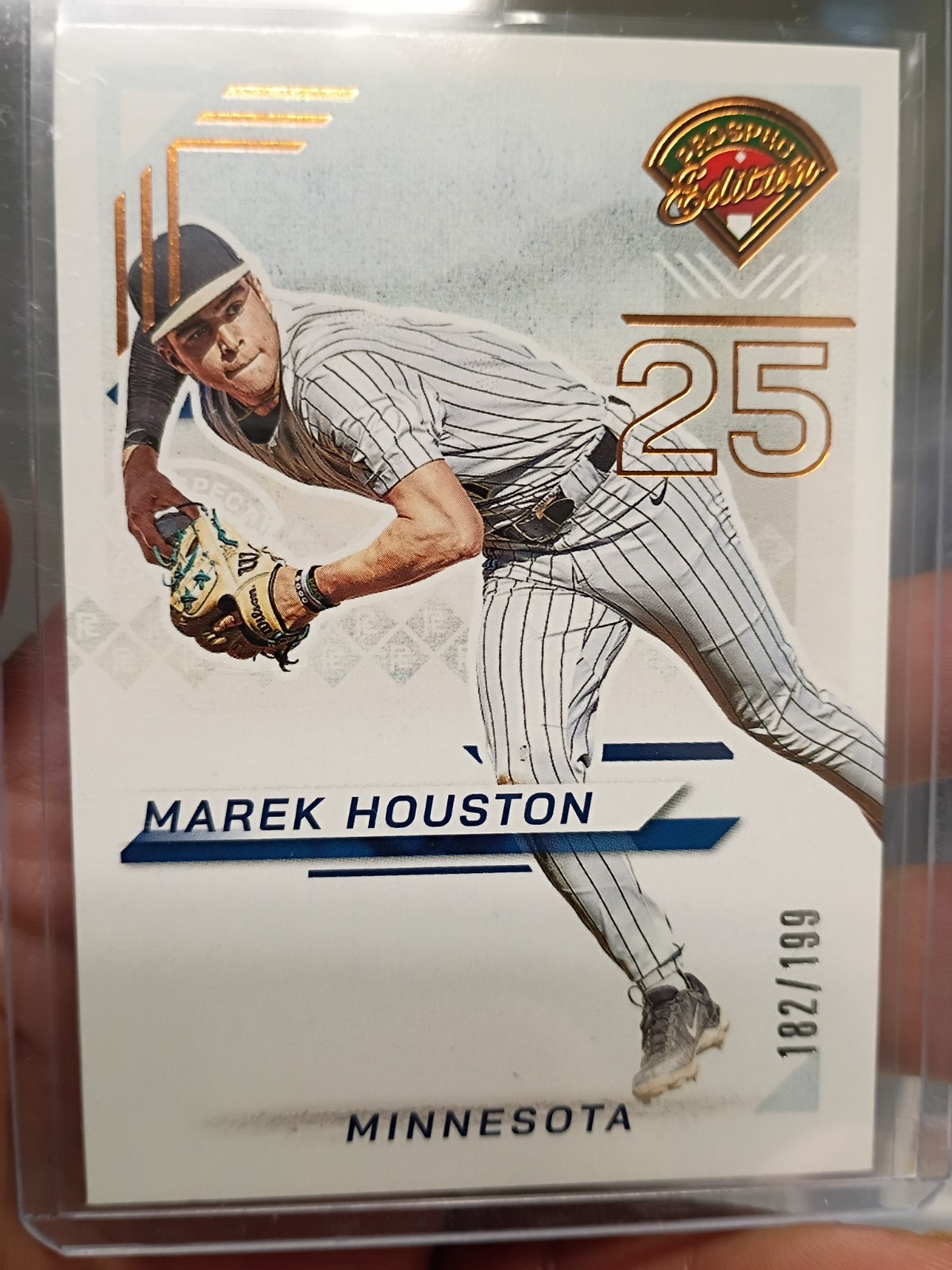 2025 Panini Prospect Edition Devin Taylor /199 Oakland Athletics #88 Bronze