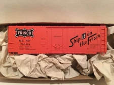 HO Accurail 3138 Frisco 40’ Plug Door Insulated Steel Boxcar Kit SLSF #15058