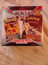 Pokemon Mystery Power Box 5 Booster Packs Sealed