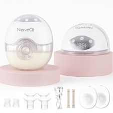 Electric Breast Pump Hands Free, Wearable Breast Pump with 4 Modes/12 Levels,...