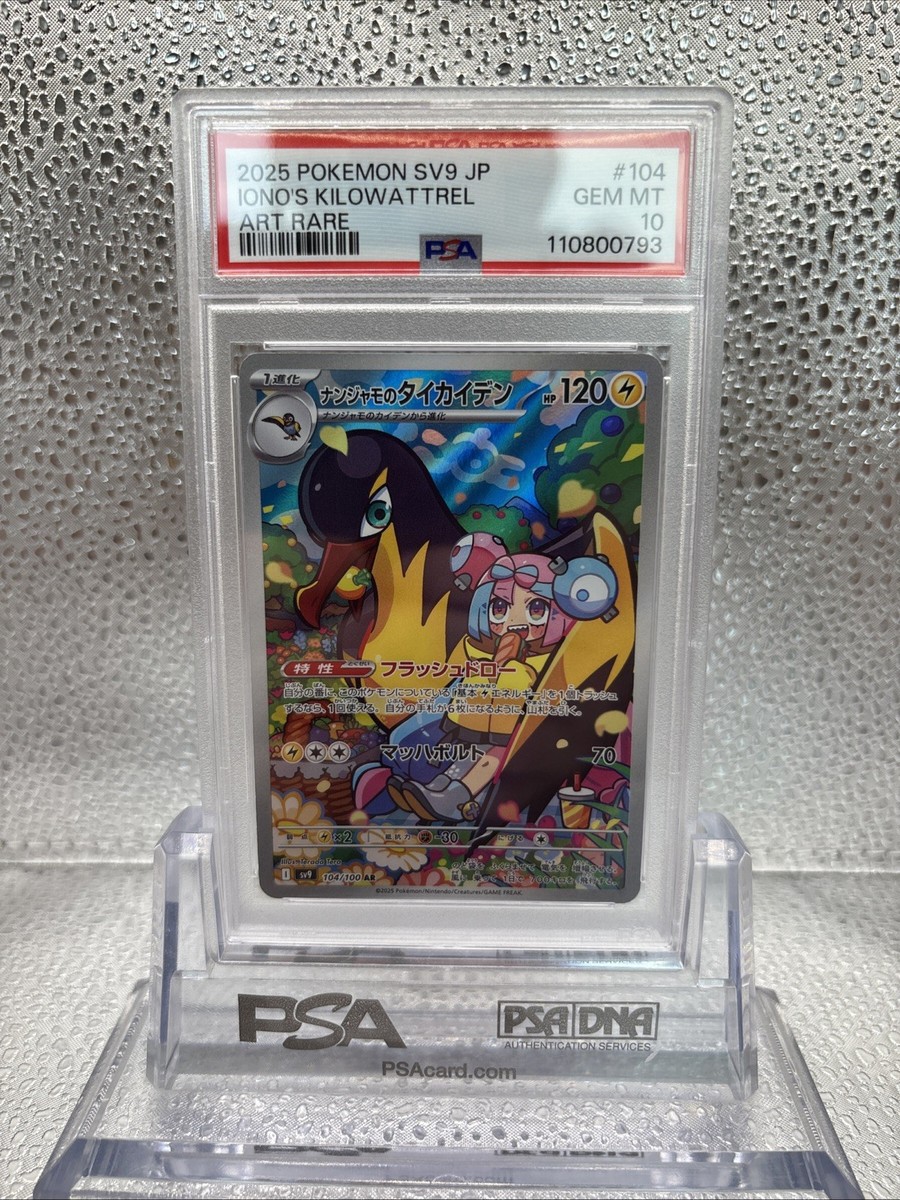 2025 ポケモン SV9 JP フワレット アートレア 2025 POKEMON JPN SV9-BATTLE PARTNERS ART RARE #104 IONO'S