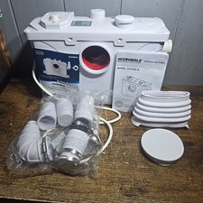 900W Macerator Pump Toilet Pump Upflush to 29.5FT 2200GPH FLO700-B UPGRADE