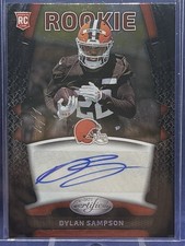2025 Panini Certified Dylan Sampson Rookie Signatures Black Etch 1/1 RC Auto