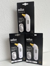 3 x BRAUN ThermoScan 3 | Ohrthermometer, Fiebermesser IRT3030 | 3 Stück | NEU
