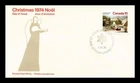 Dr Jim Stamps Canada 1974 Christmas First Day Issue Cover