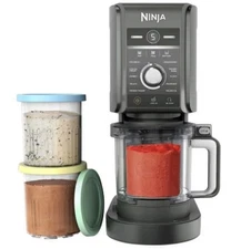 Ninja Creami Deluxe 11-in-1 Ice Cream and Frozen Drink Maker - BLACK/GRAY