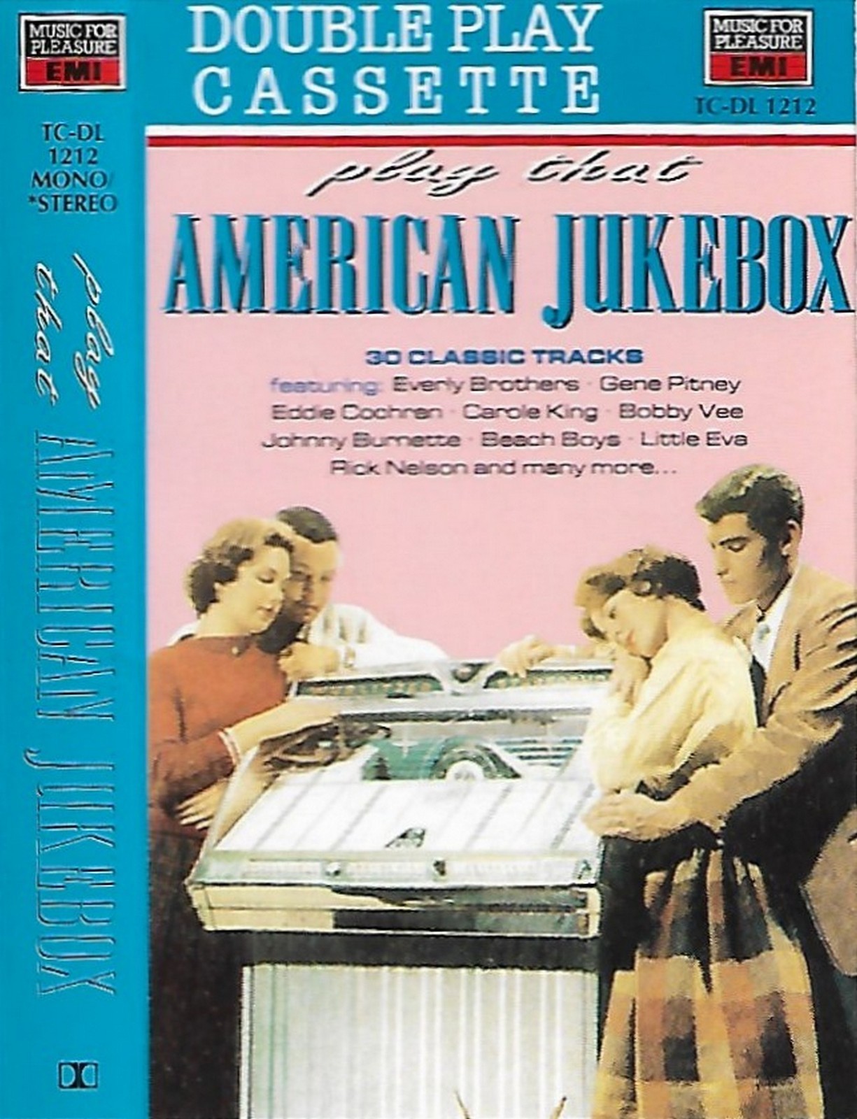 Various  Play That American Jukebox  30 Classic Tracks CASSETTE ALBUM ROCK