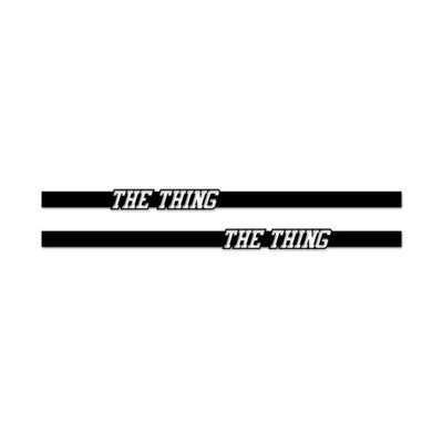 Seiten-Schweller Aufkleber The Thing Sticker Außenschweller 160x7cm #A5627