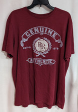 Banana Republic Men's Brick Red Graphic Cotton T-Shirt Size XL - NWT