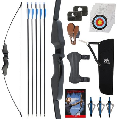 Pfeil und Bogen Set I Bogenschießen für Erwachsene Einsteiger Sportbogen 28lbs
