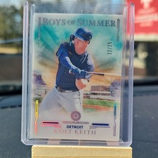 Colt Keith 2025 Panini Boys of Summer Holo Silver /25 #46