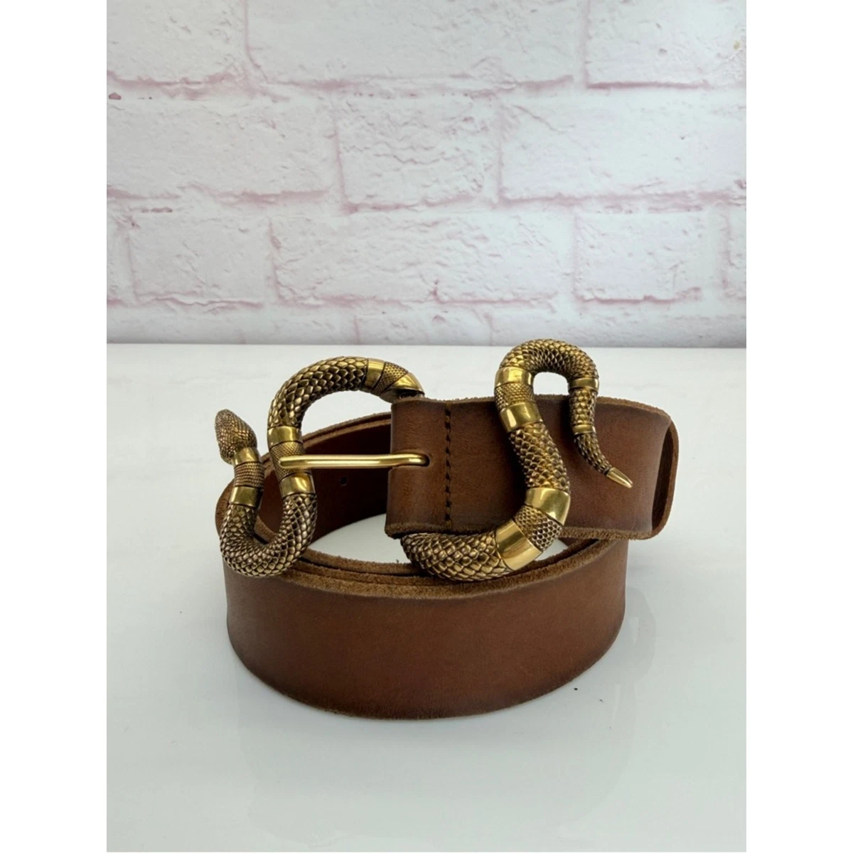 Gucci 蛇皮带适合男性| eBay