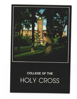 O'kane Hall College of the Holy Cross Worcester MA VTG postcard UNP