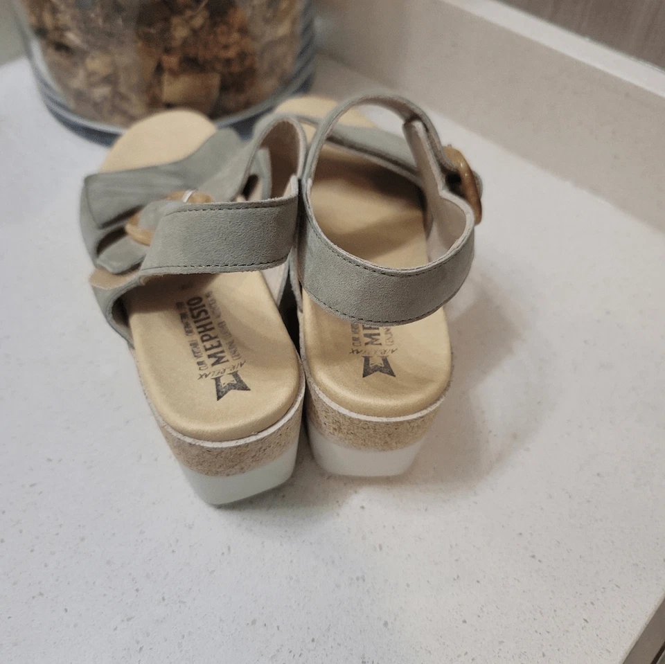 Sandalia de cuña Mephisto Giulia ~talla 39 Foto 3 de 4