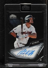 2021 Topps Chrome Black Chrome Black Auto Alex Kirilloff #CBA-AK Auto 7iu