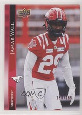 2021 Upper Deck CFL Red 150/165 Jamar Wall #180 0sh0