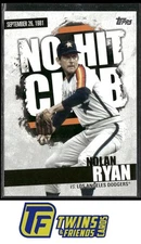 2022 Topps #NHC-17 Nolan Ryan No-Hit Club