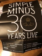 Simple Minds Tourplakat